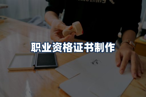 职业资格展示